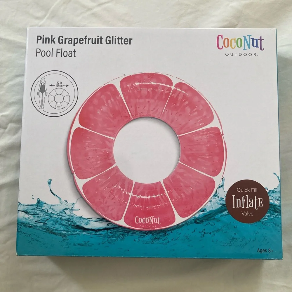 Grapefruit Pool Float - Picture 2 of 6